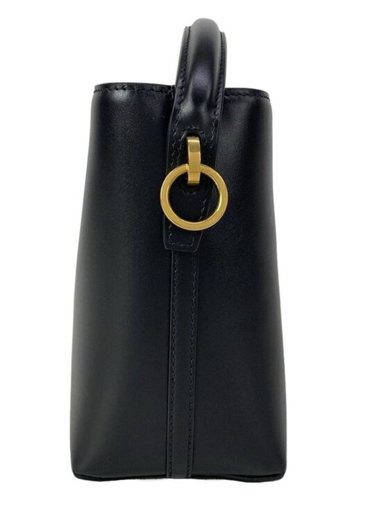 Saint Laurent Paris Handbag le 37 Mini Black Leather - Picture 4 of 16